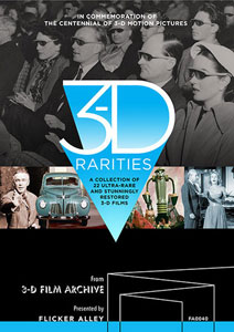 3-D Rarities Blu-ray Flicker Alley blu-ray DVD silent film buy watch stream