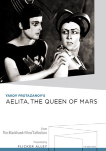 Aelita, the Queen of Mars Manufactured-On-Demand MOD DVD Flicker Alley blu-ray DVD silent film buy watch stream