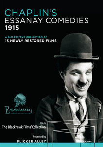 Flicker Alley blu-ray DVD silent film buy watch stream Chaplin's Essanay Comedies Blu-ray/DVD