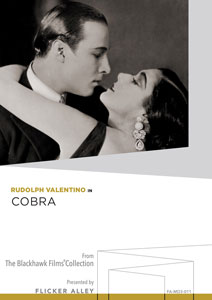 Rudolph Valentino in Cobra Manufactured-On-Demand MOD DVD Flicker Alley blu-ray DVD silent film buy watch stream