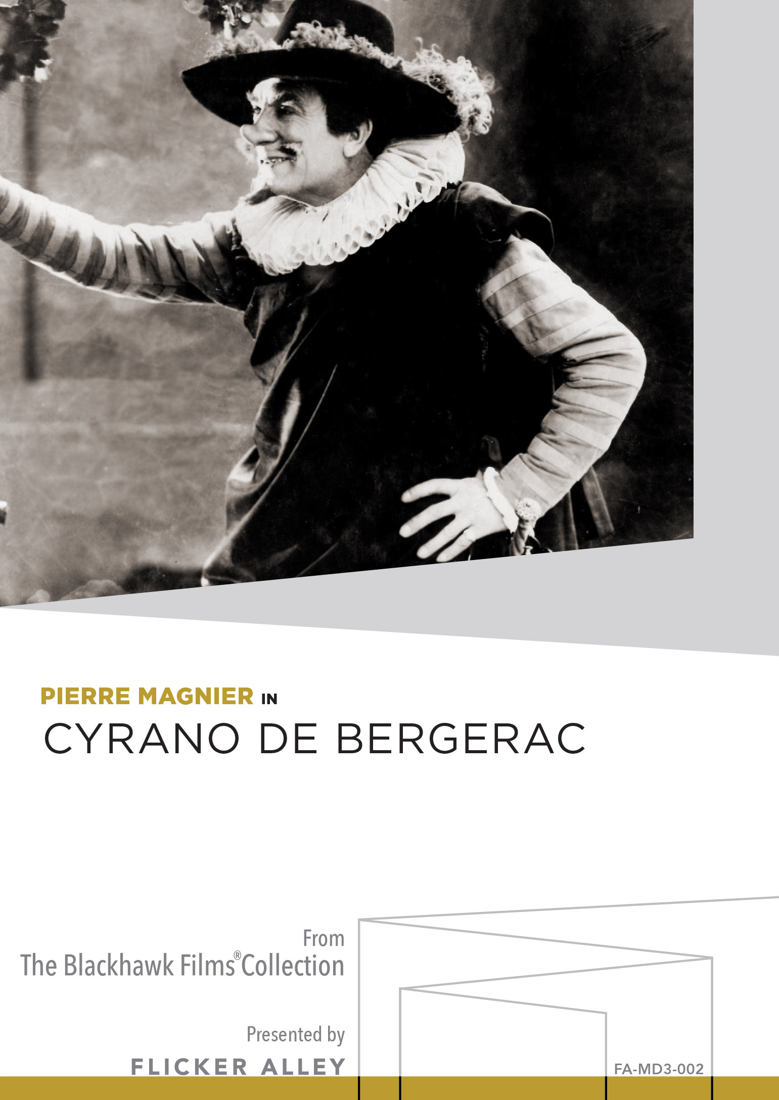 Cyrano de Bergerac MOD DVD Flicker Alley Silent Film Blu-ray DVD Stream buy MOD