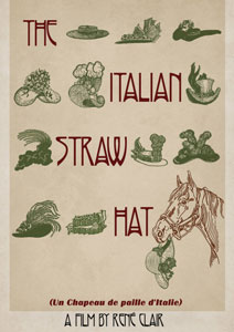 Flicker Alley blu-ray DVD silent film buy watch stream The Italian Straw Hat (Un Chapeau de paille d’Italie) DVD