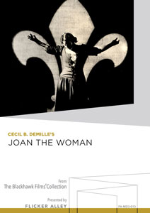 Flicker Alley blu-ray DVD silent film buy watch stream Cecil B. DeMille's Joan the Woman Manufactured-On-Demand MOD DVD