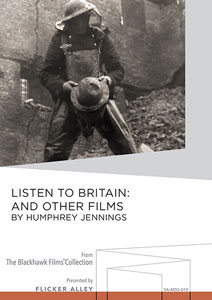 Flicker Alley blu-ray DVD silent film buy watch stream Listen to Britain: And Other Films by Humphrey Jennings Manufactured-On-Demand MOD DVD