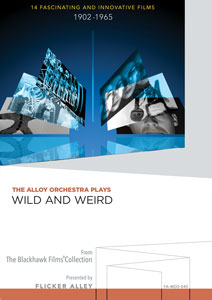 The Alloy Orchestra Plays Wild and Weird Manufactured-On-Demand MOD DVD Flicker Alley blu-ray DVD silent film buy watch stream