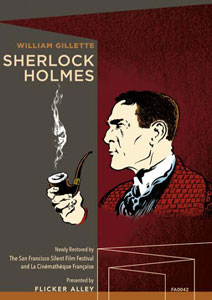 Flicker Alley blu-ray DVD silent film buy watch stream Sherlock Holmes (1916) Blu-ray/DVD