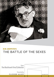 D.W. Griffith's The Battle of the Sexes Manufactured-On-Demand MOD DVD Flicker Alley blu-ray DVD silent film buy watch stream