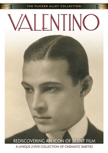 Flicker Alley blu-ray DVD silent film buy watch stream Valentino: Rediscovering an Icon of Silent Film DVD