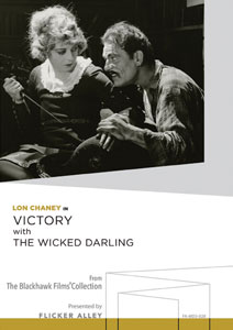 Flicker Alley blu-ray DVD silent film buy watch stream Lon Chaney in Victory with The Wicked Darling Manufactured-On-Demand MOD DVD