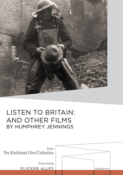 Flicker Alley Silent Film Blu-ray DVD Stream buy MOD Humphrey Jennings Listen to Britain MOD DVD