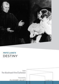 Flicker Alley blu-ray DVD silent film buy watch stream Fritz Lang's Destiny Manufactured-On-Demand MOD DVD