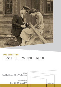 Flicker Alley blu-ray DVD silent film buy watch stream D.W. Griffith's Isn't Life Wonderful Manufactured-On-Demand MOD DVD