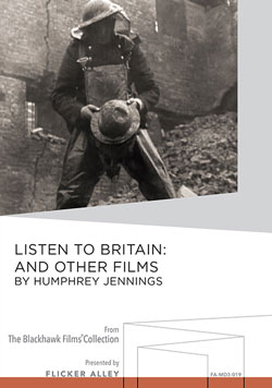 Listen to Britain: And Other Films by Humphrey Jennings Manufactured-On-Demand MOD DVD Flicker Alley blu-ray DVD silent film buy watch stream