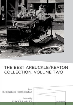 Flicker Alley blu-ray DVD silent film buy watch stream The Best Arbuckle/Keaton Collection, Volume Two Manufactured-On-Demand MOD DVD