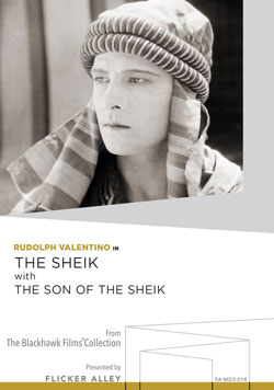 The Sheik with The Son of the Sheik Manufactured-On-Demand MOD DVD Flicker Alley blu-ray DVD silent film buy watch stream