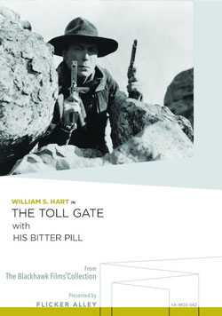 Flicker Alley blu-ray DVD silent film buy watch stream The Toll Gate with His Bitter Pill Manufactured-On-Demand MOD DVD