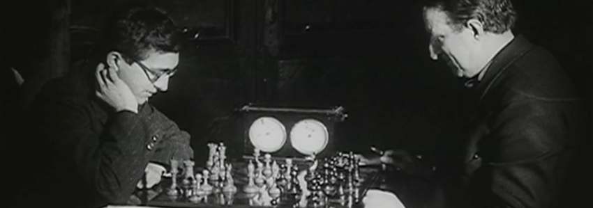 In 1925 Russia ‘Tis Chess, not Love that conquers all – CHESS FEVER from Flicker Alley
