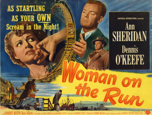 Woman on the Run_title card_color