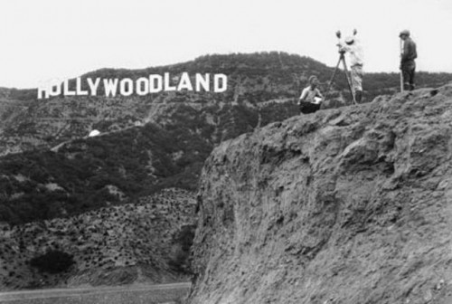 Hollywoodland sign