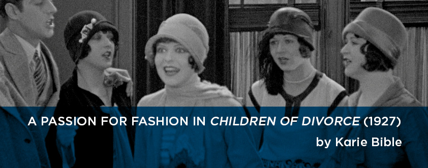 A Passion for Fashion in CHILDREN OF DIVORCE (1927)