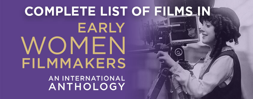 early women filmmakers buy silent film DVD Blu-ray Flicker Alley