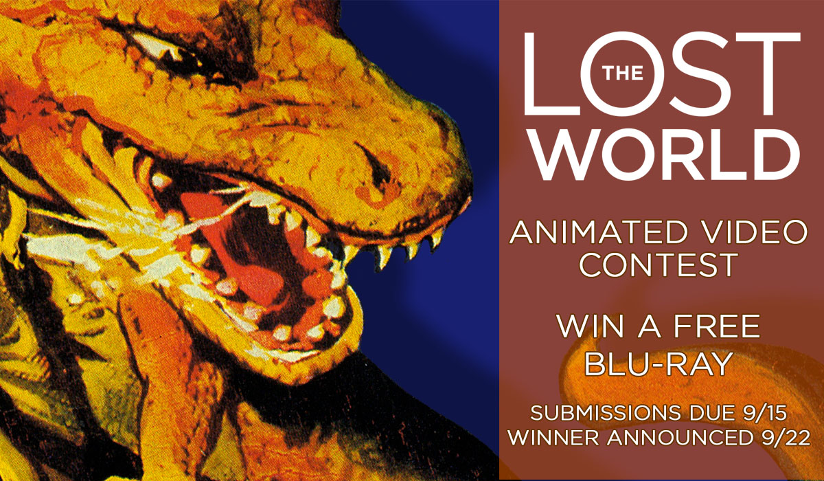The Lost World contest gives everyone a chance to win silent film blu-rays.